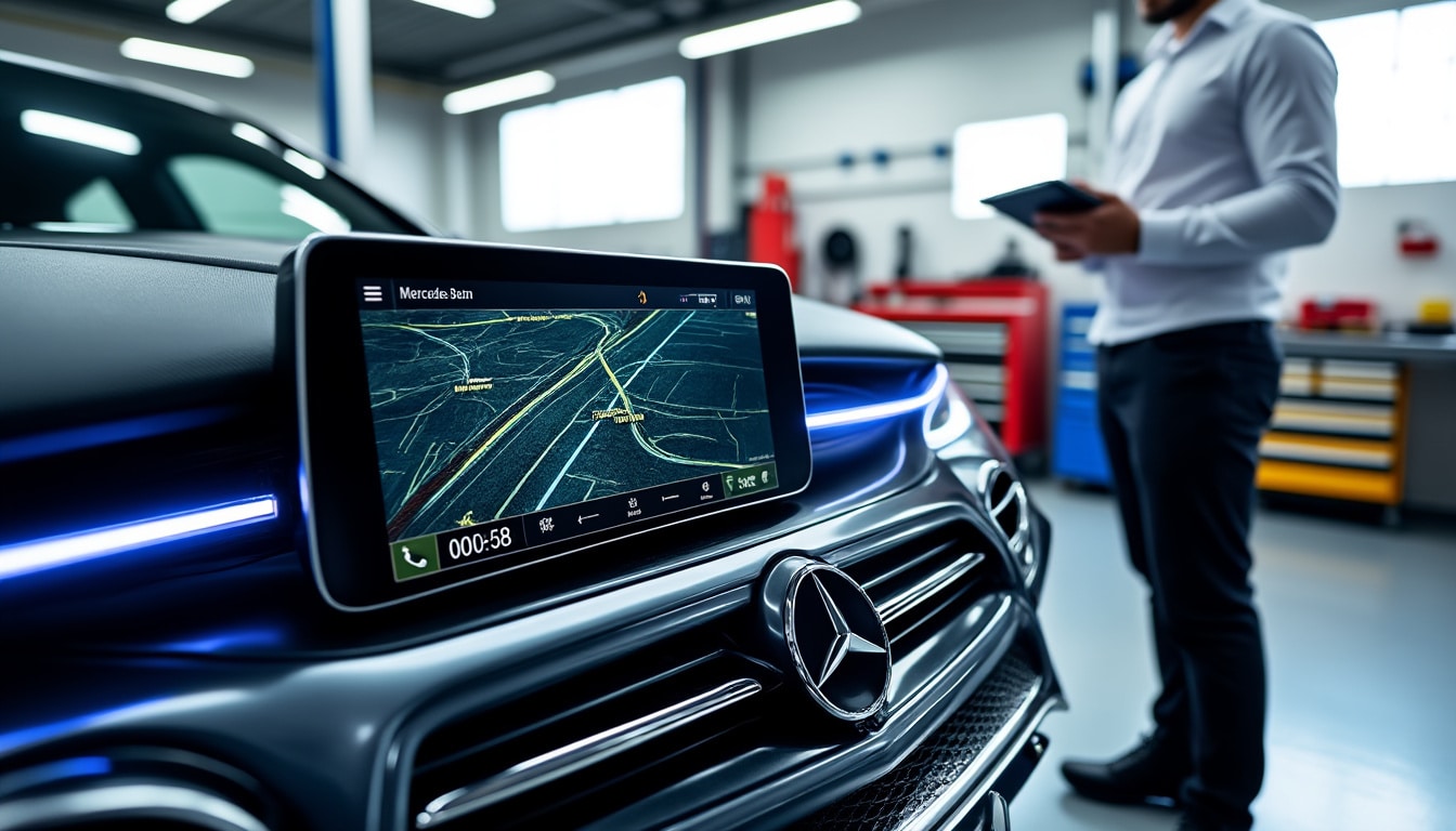 Mise à jour gps mercedes gratuit : coût et entretien