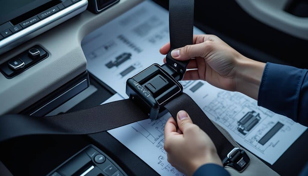 Nouvelle ceinture de sécurité volvo : procédure et documents