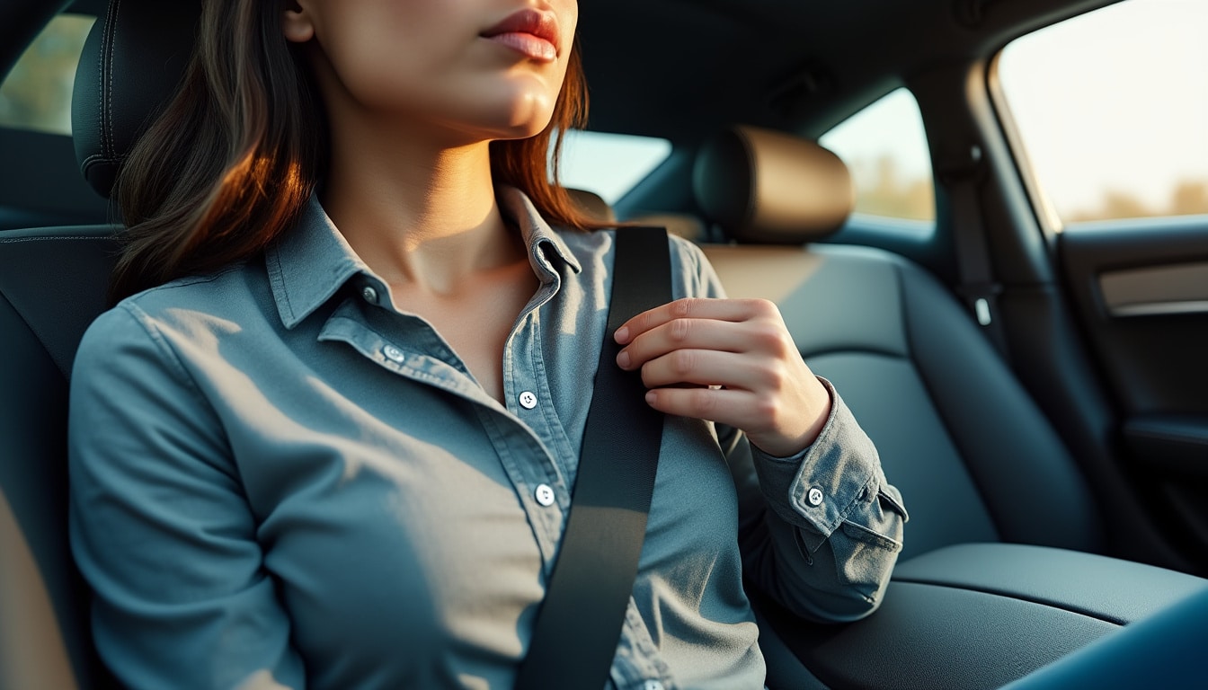 Obligation ceinture de sécurité à l&rsquo;arrière : en pratique