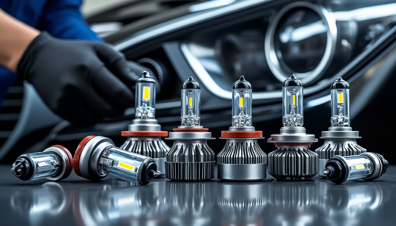 Ampoules de phares : les types et le remplacement