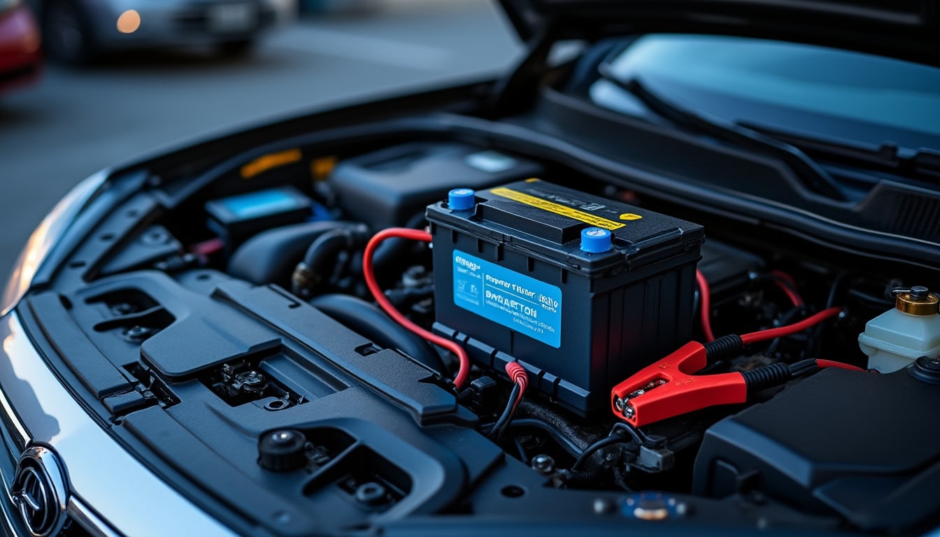 Batterie qui se décharge à l&rsquo;arrêt : les causes fréquentes