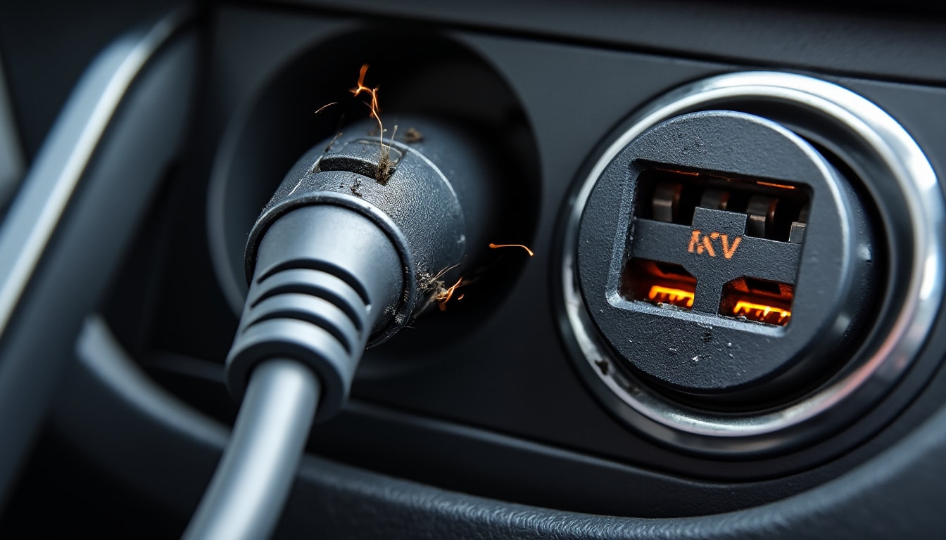 Prise 12V et convertisseur : les limites