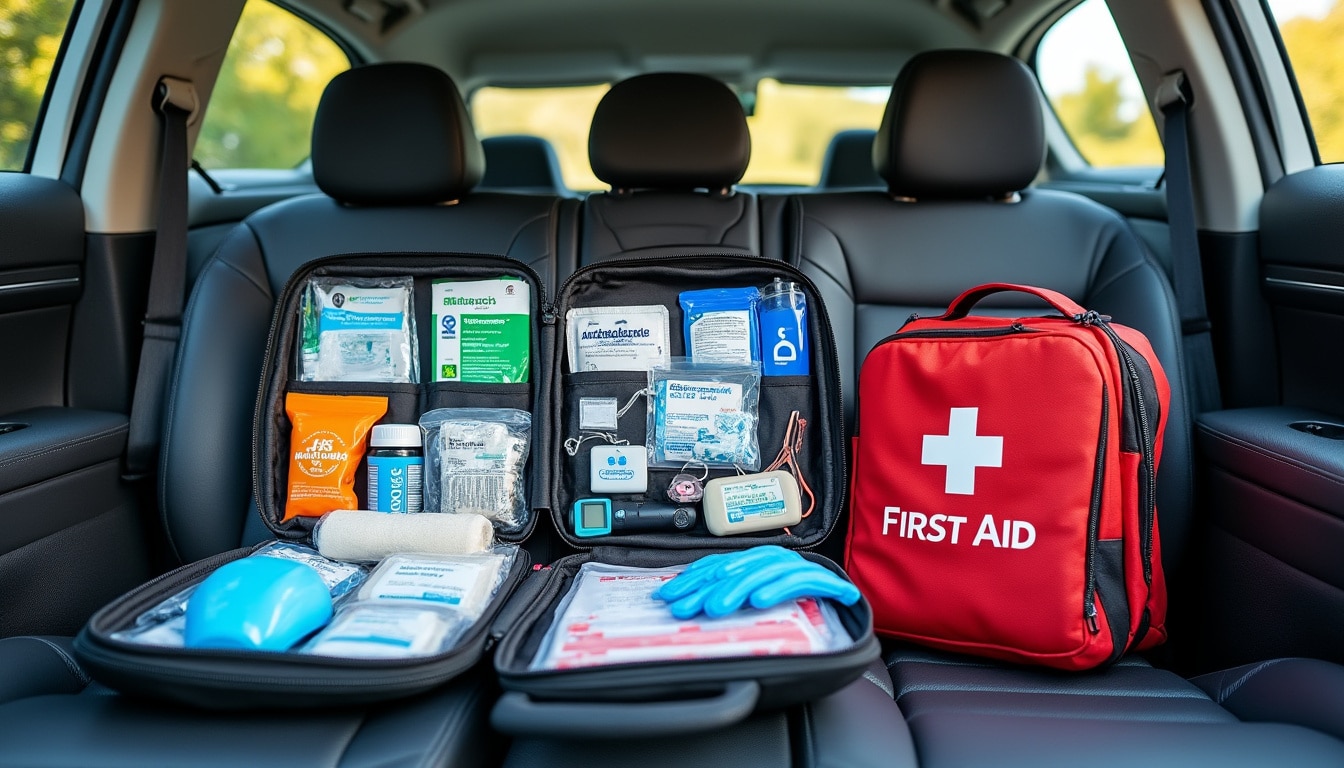 Trousse de secours en voiture : le contenu utile
