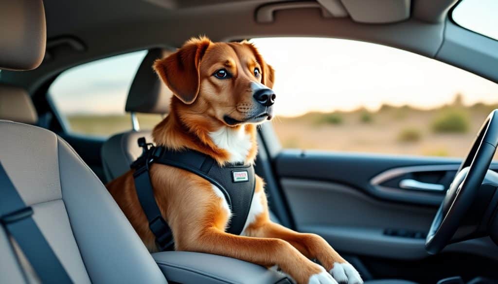 Animal en voiture : les dispositifs de retenue autorisés