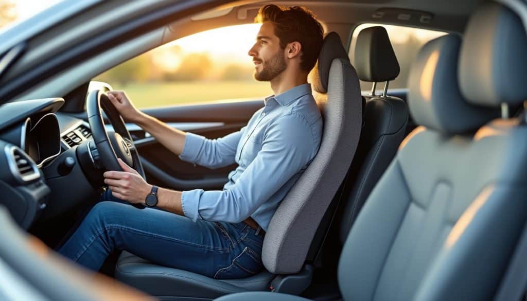Coussin lombaire en voiture : ce qu&rsquo;il apporte