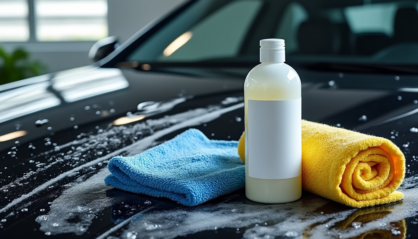 Les produits pour un lavage à la main sans rayures
