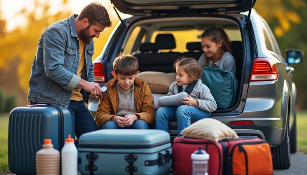 Longs trajets : préparer le véhicule et les passagers