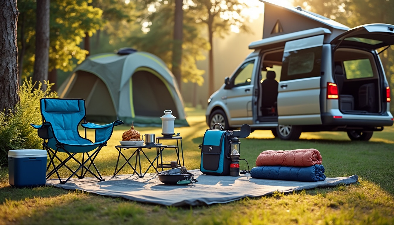 Van et voiture aménagée : les accessoires de base